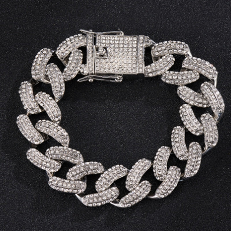 Jewelry Rhinestone Necklace,Bold Chain