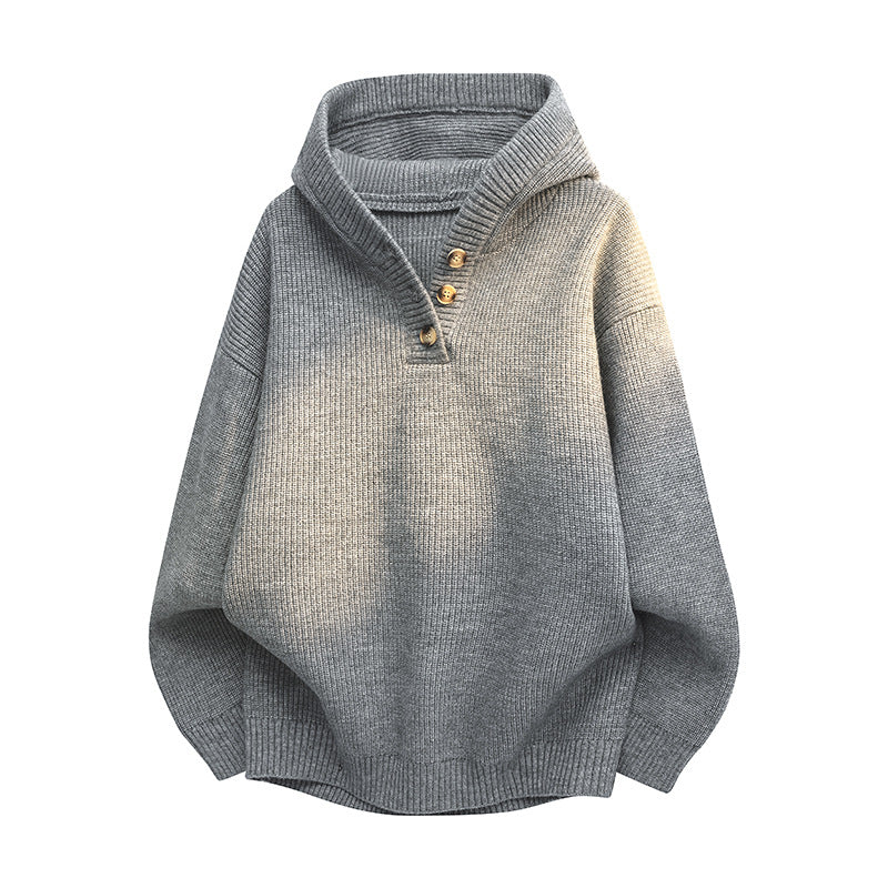 Loose Hooded Knit