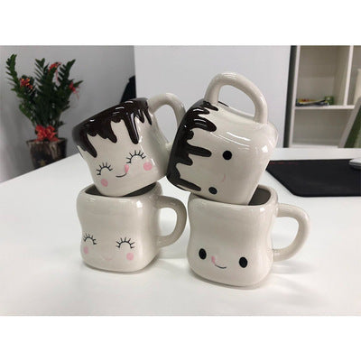 Marshmallow Ceramic Mugs
