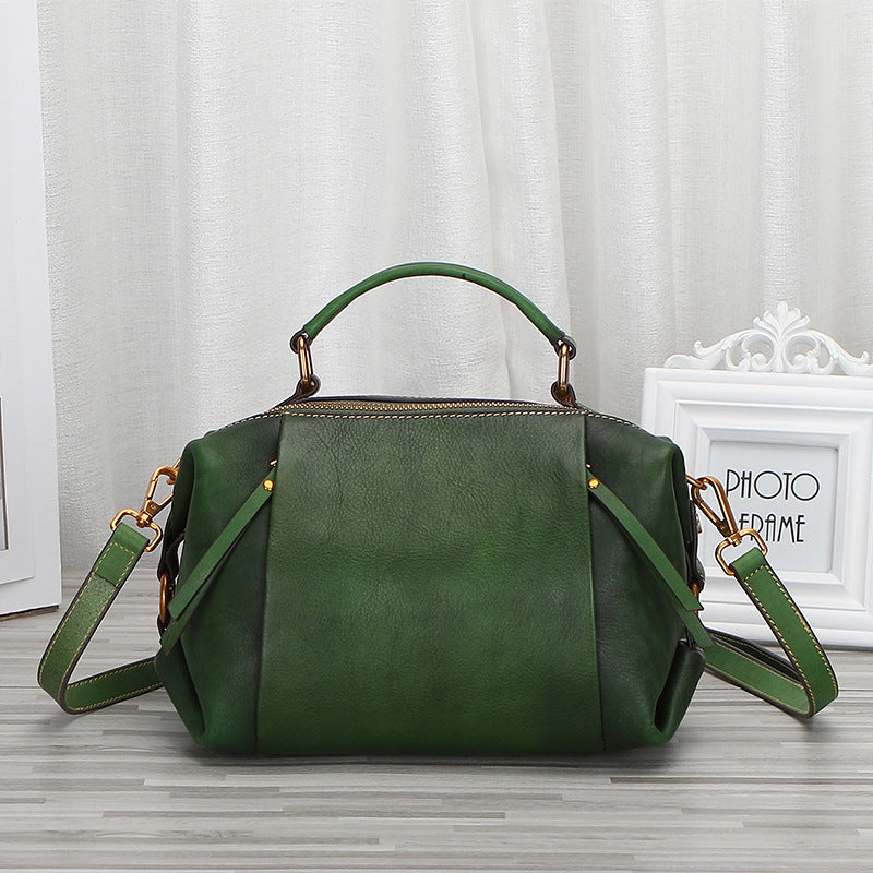 Leather Large Capacity Handbag
