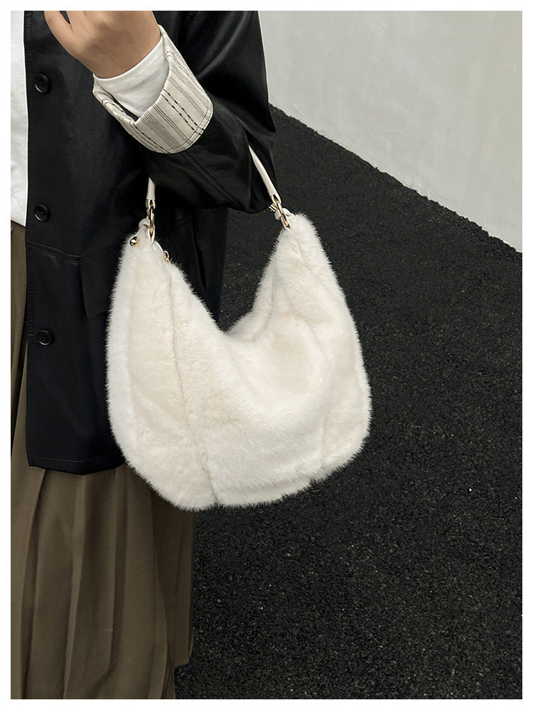 Shoulder Fur Bag