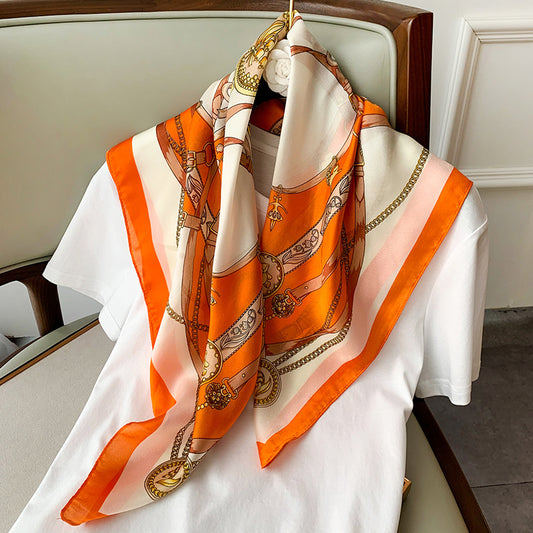 Printed Silk Scarves