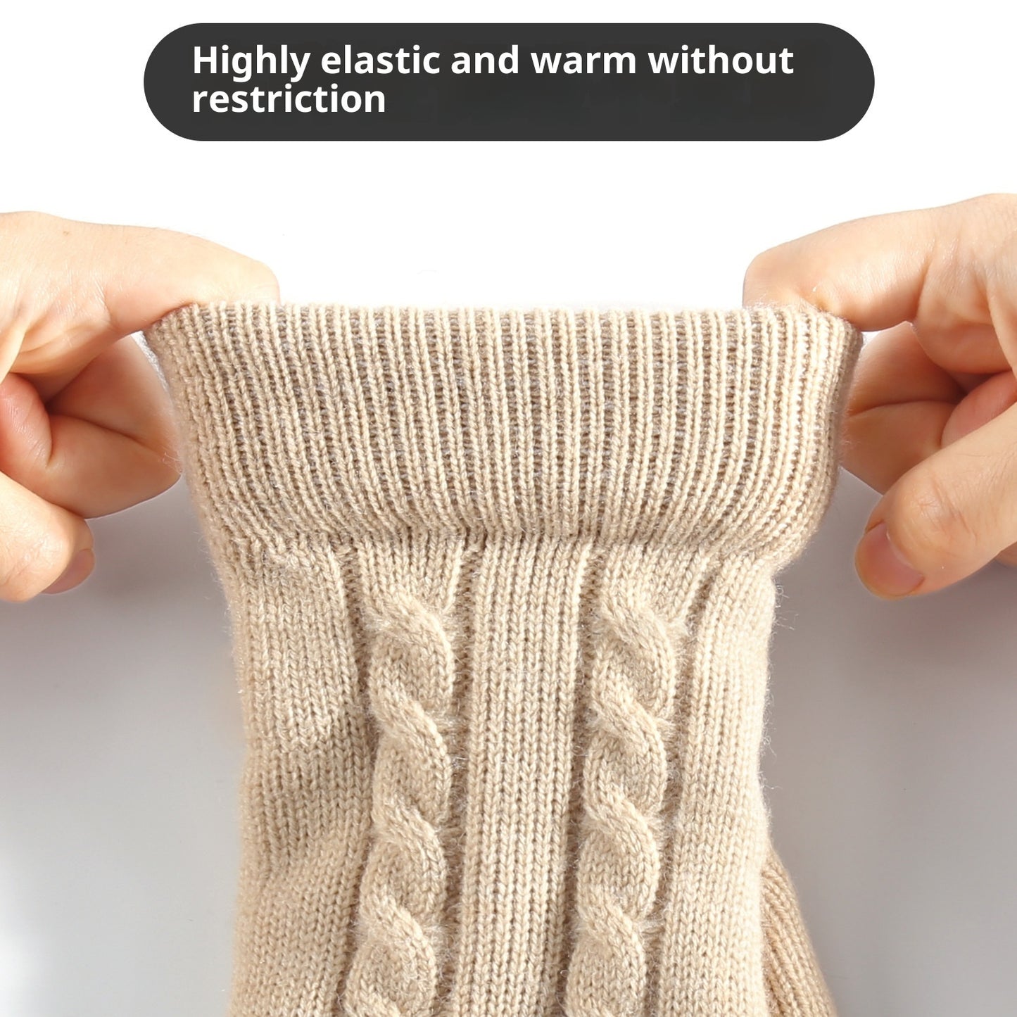 Double-layer Knit Gloves