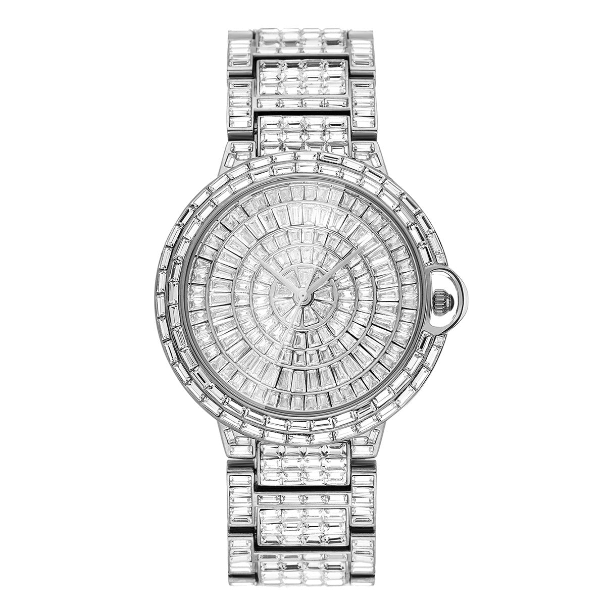 Full Diamond Men's Watch