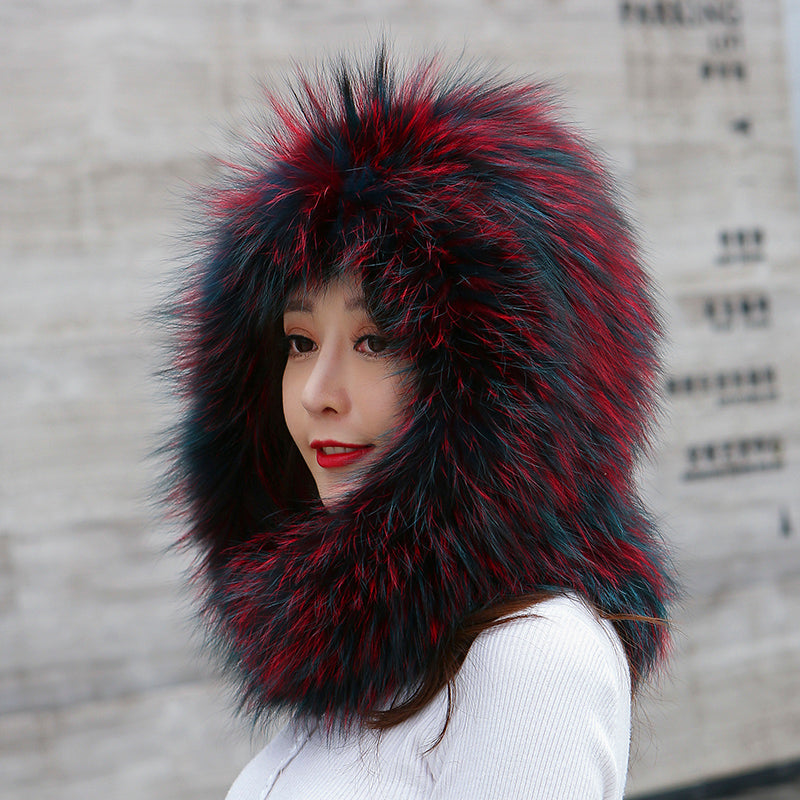 Fox fur scarf