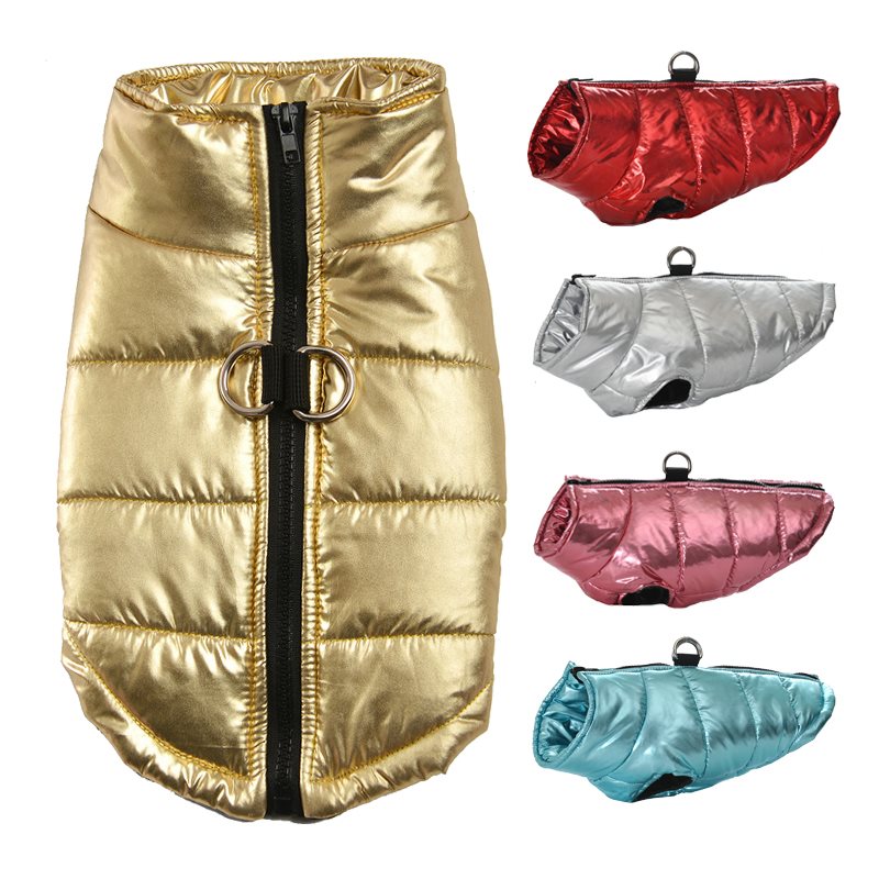 Gold Puffer Jacket