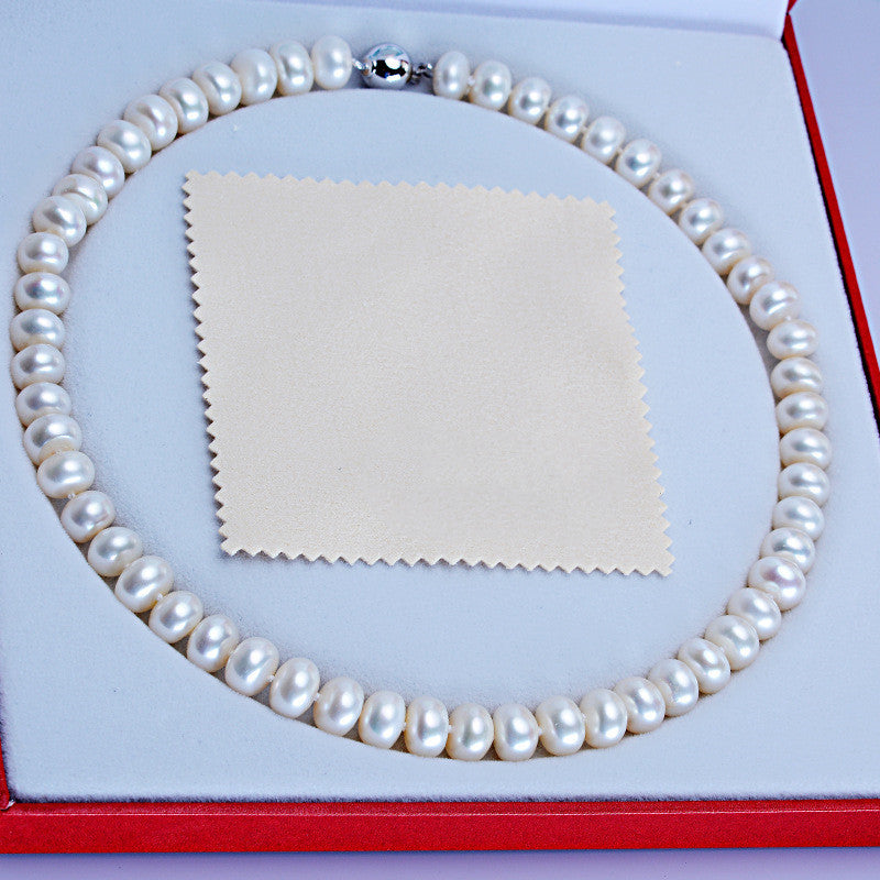 Dailan Jewelry Freshwater Pearl Necklace 10-11mm
