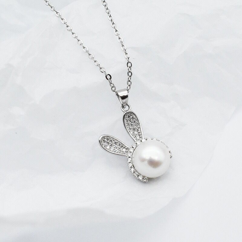 Luxury Pearl Rabbit Necklace