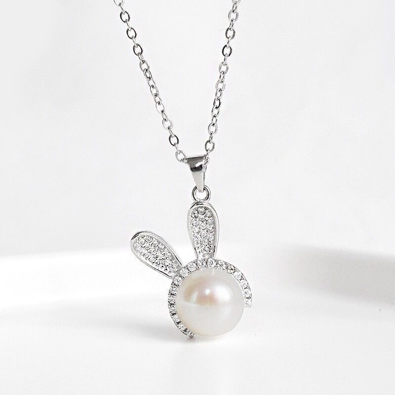 Luxury Pearl Rabbit Necklace