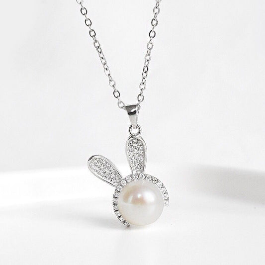 Luxury Pearl Rabbit Necklace