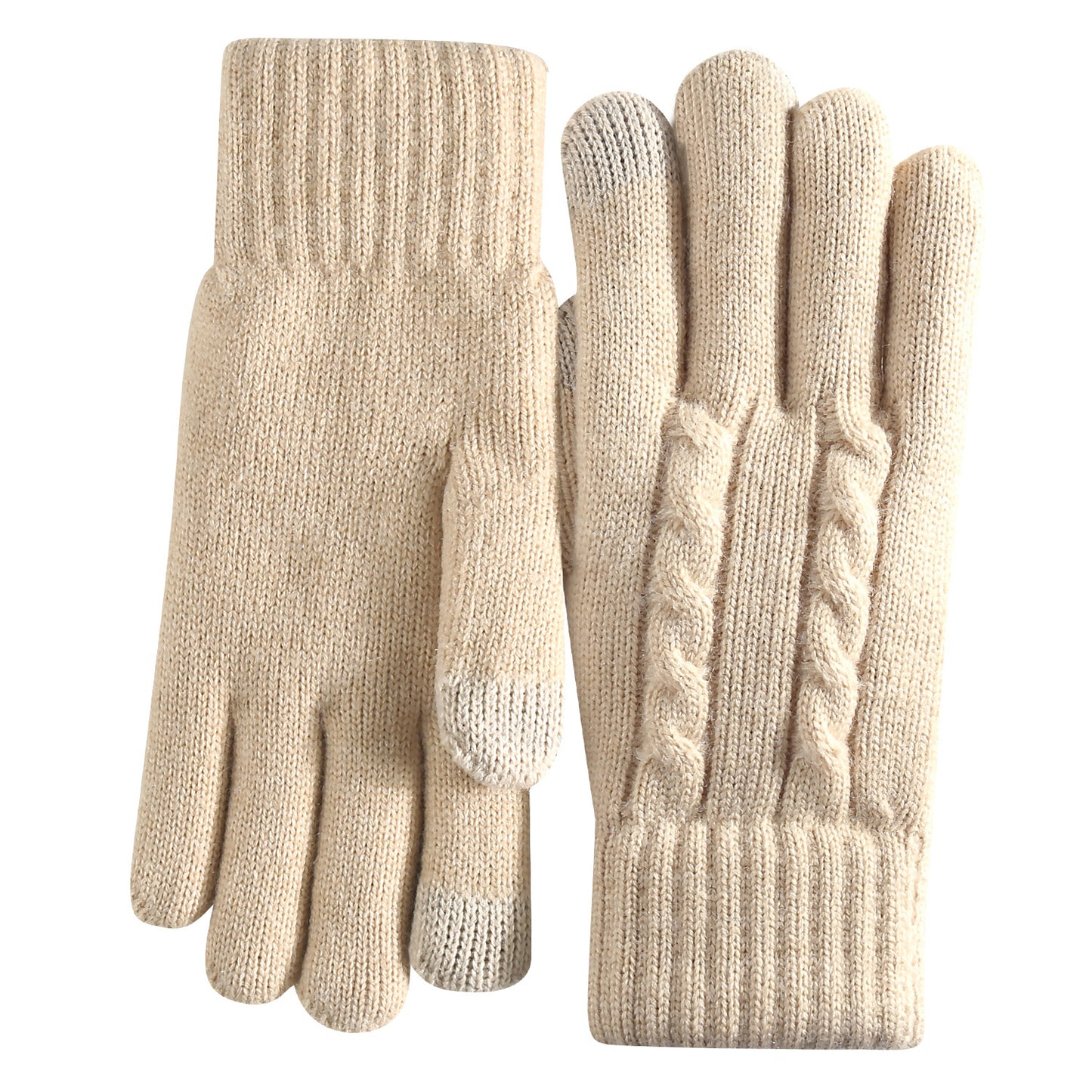 Double-layer Knit Gloves