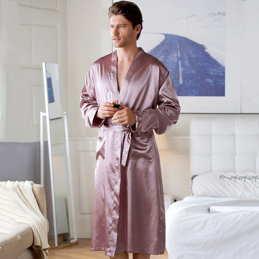 Silk Mid-length Sleepwear