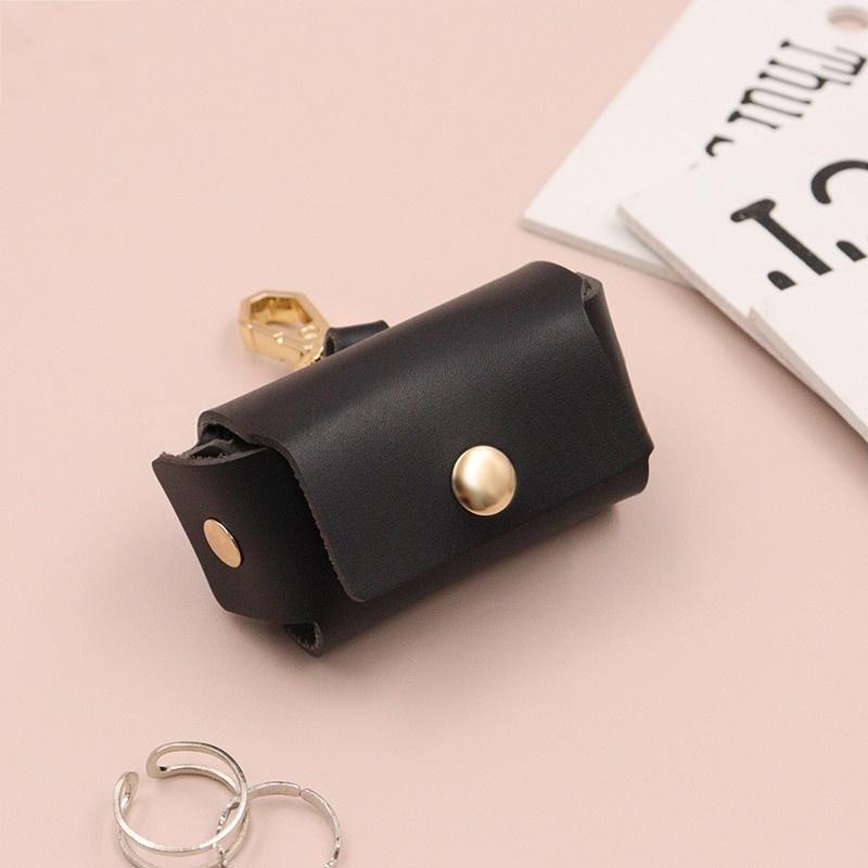 Leather small coin purse
