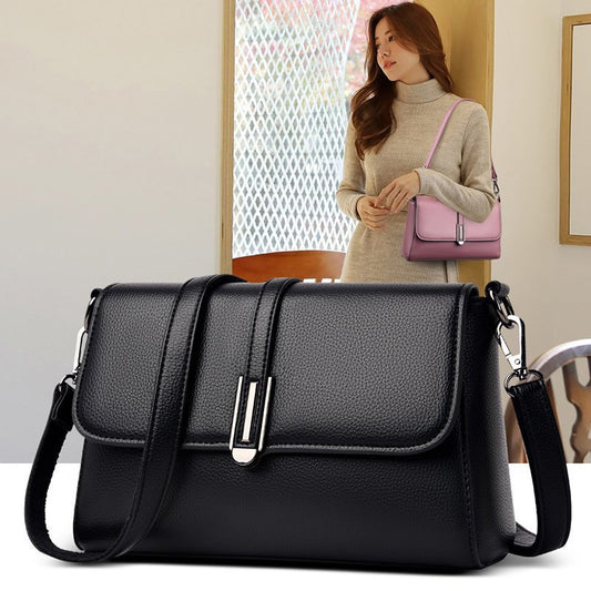 Microfiber Leather Crossbody Bag