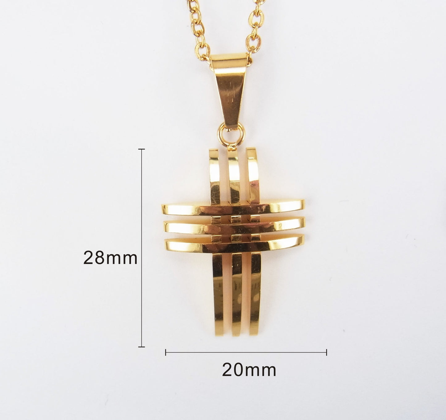 Hollow Cross Personality Men's Jewelry