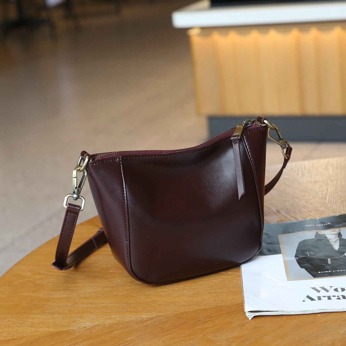Leather Crossbody Bag