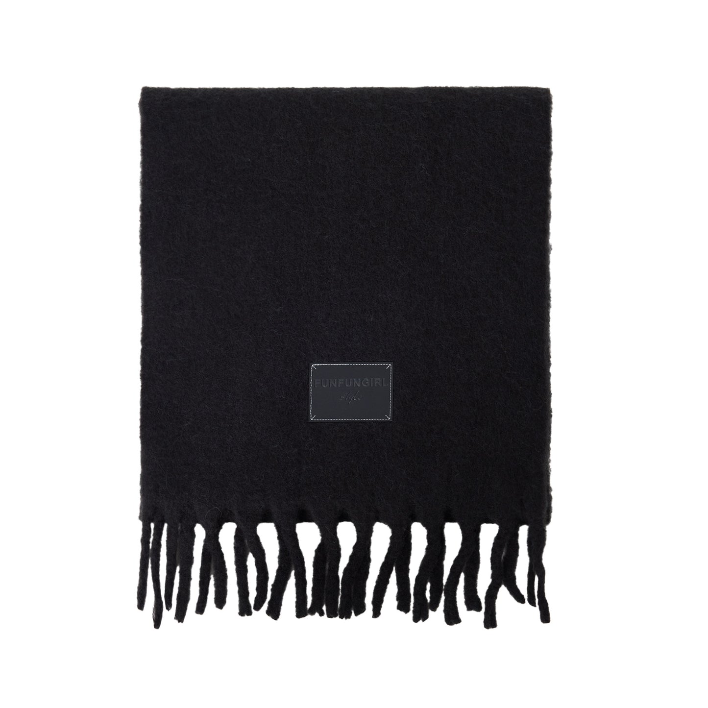 Fringe Wool Scarf