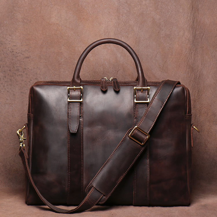 Men's Leather Travel Bag