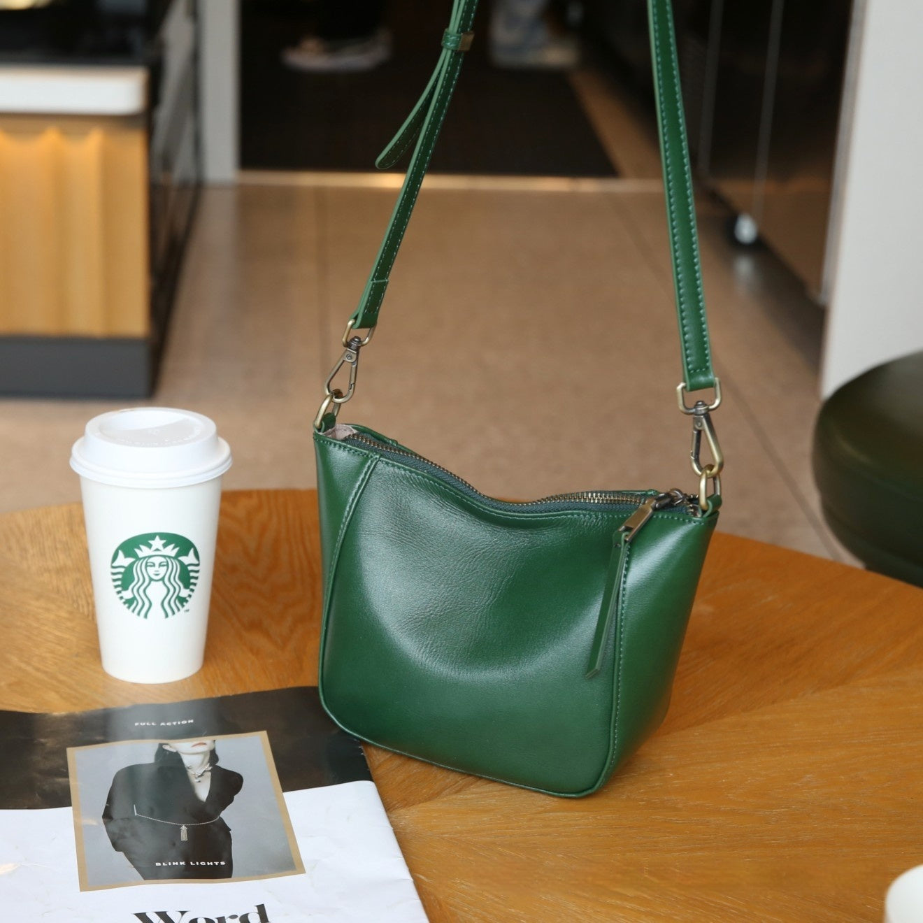 Leather Crossbody Bag