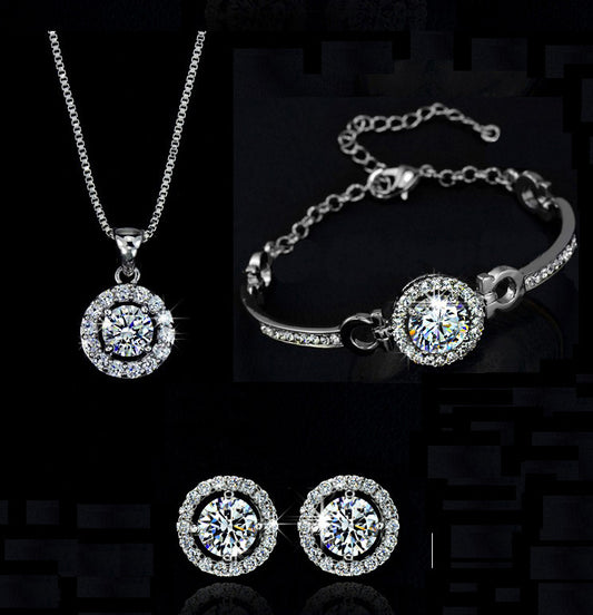 Diamond Fashion Jewelry Set
