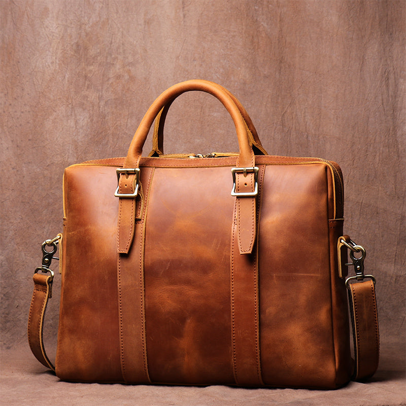Men's Leather Travel Bag