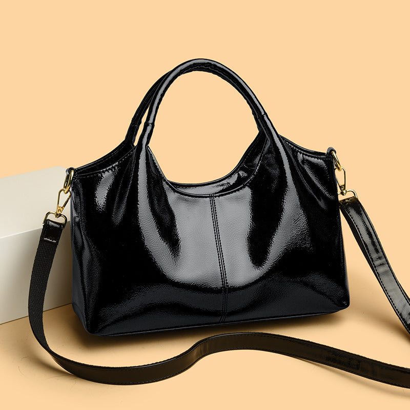 Glossy Leather Bag