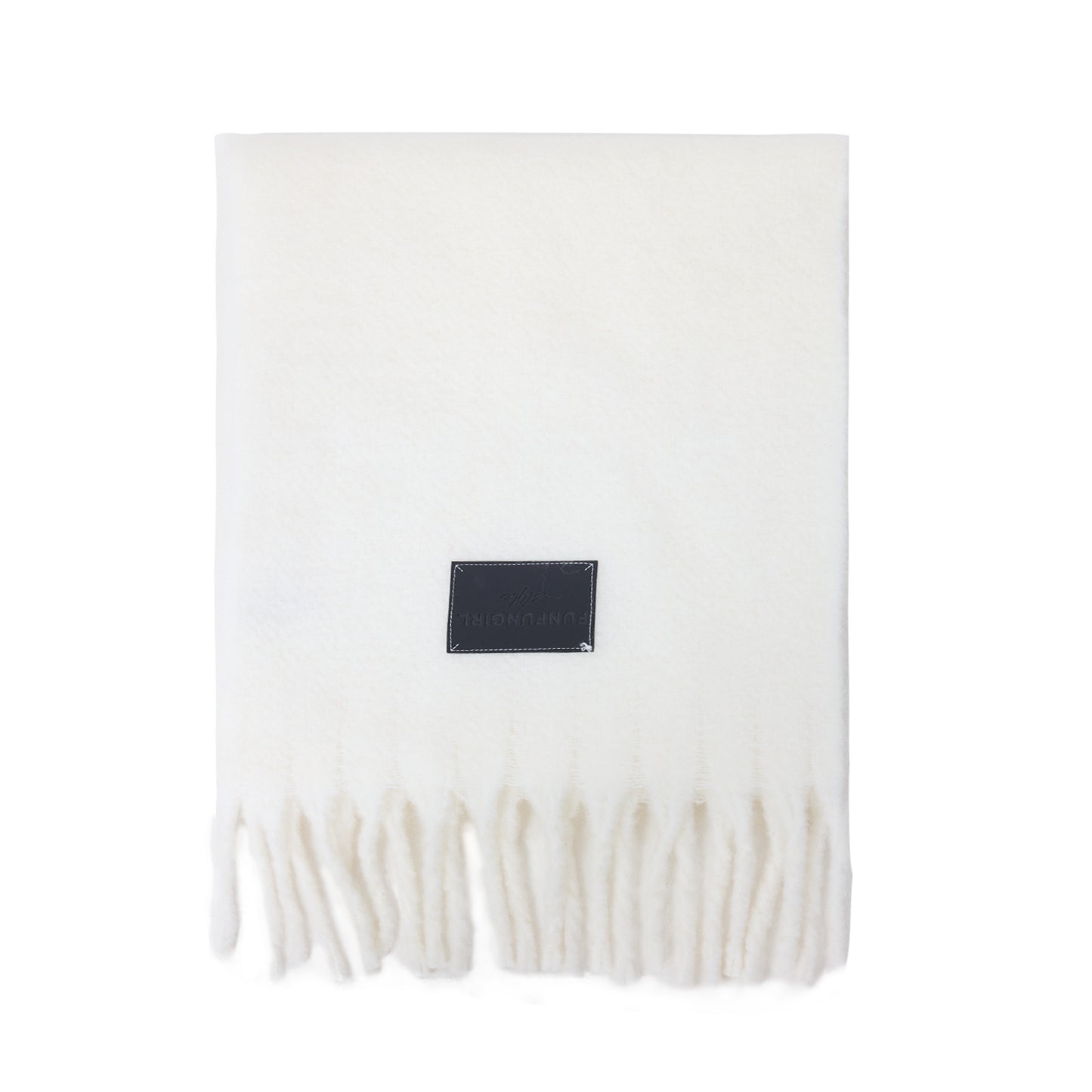 Fringe Wool Scarf