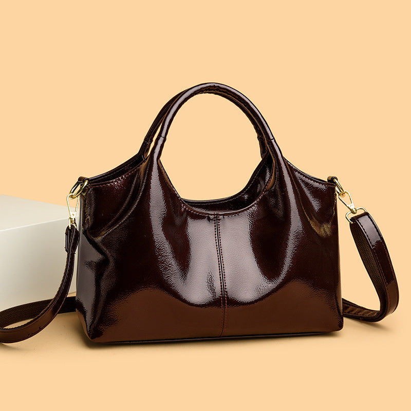 Glossy Leather Bag