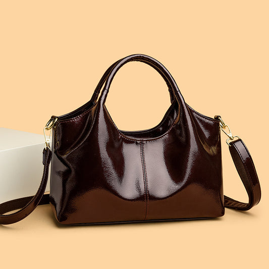 Glossy Leather Bag