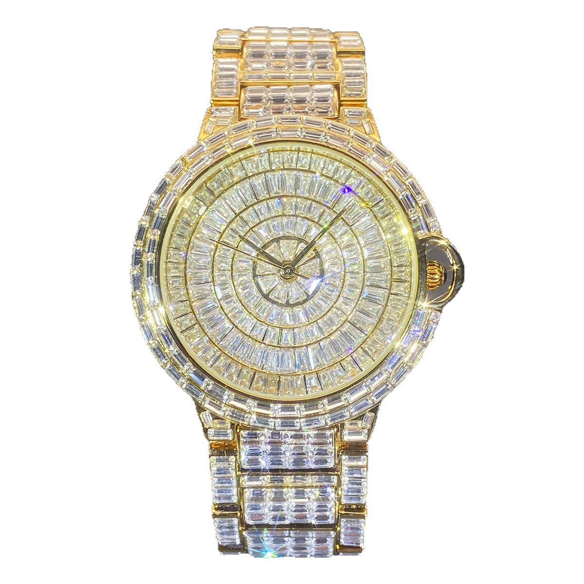 Full Diamond Men's Watch
