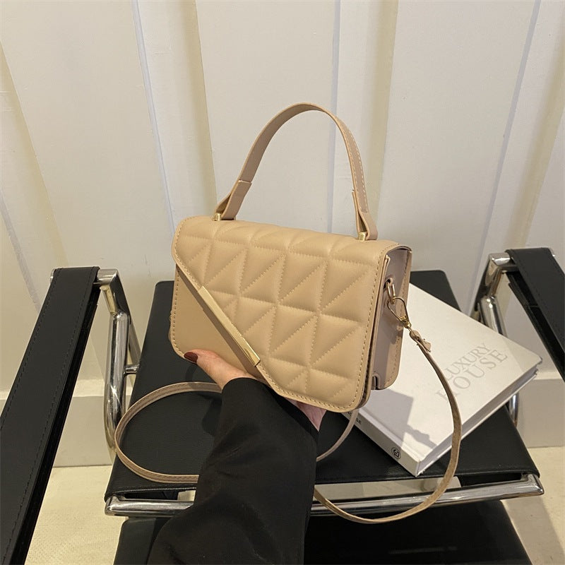 Diamond Indentation Handbag