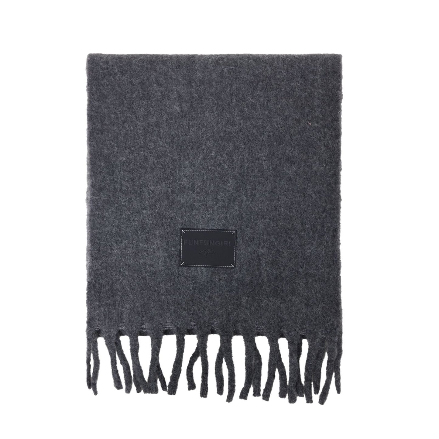 Fringe Wool Scarf