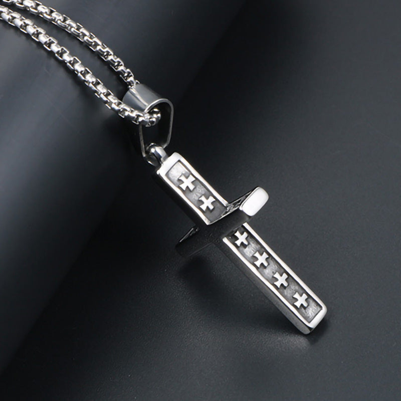 Simple Cross Necklace