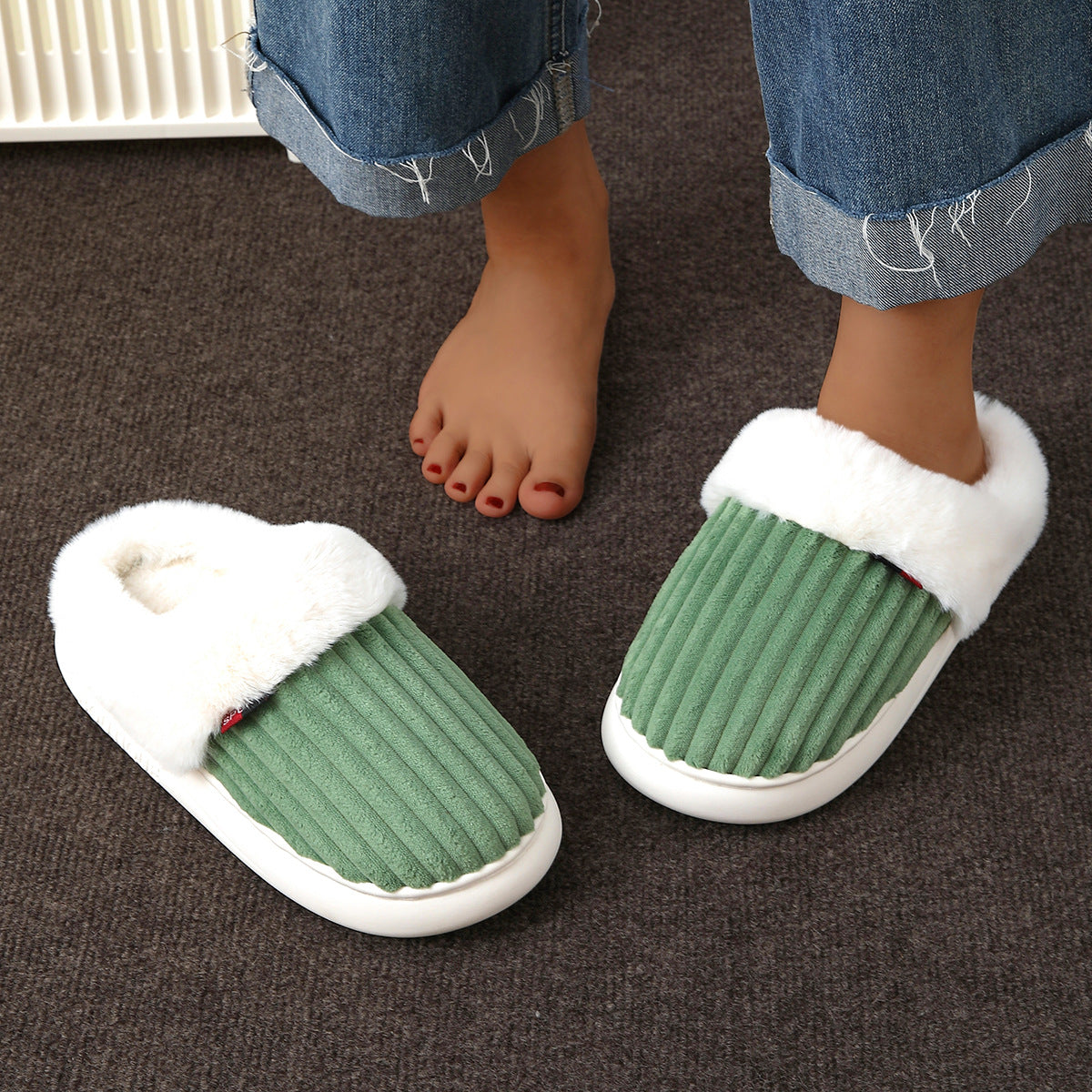 Plush Slippers