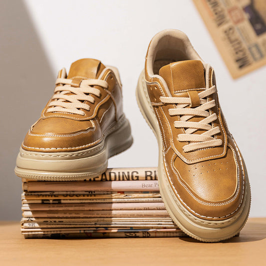 Leather Retro Casual Shoe