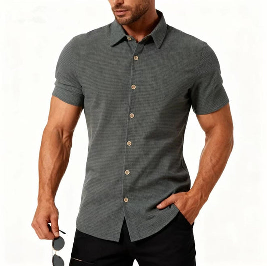 Retro Short-sleeved Shirt