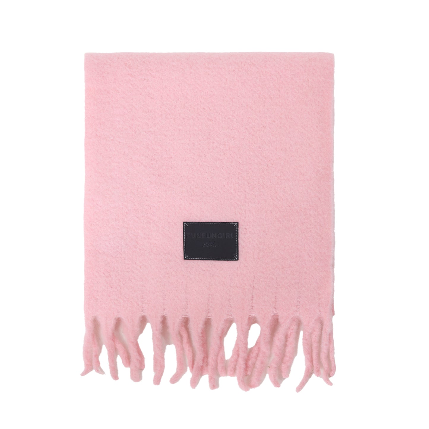 Fringe Wool Scarf