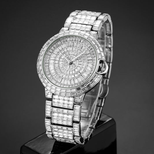 Full Diamond Men's Watch