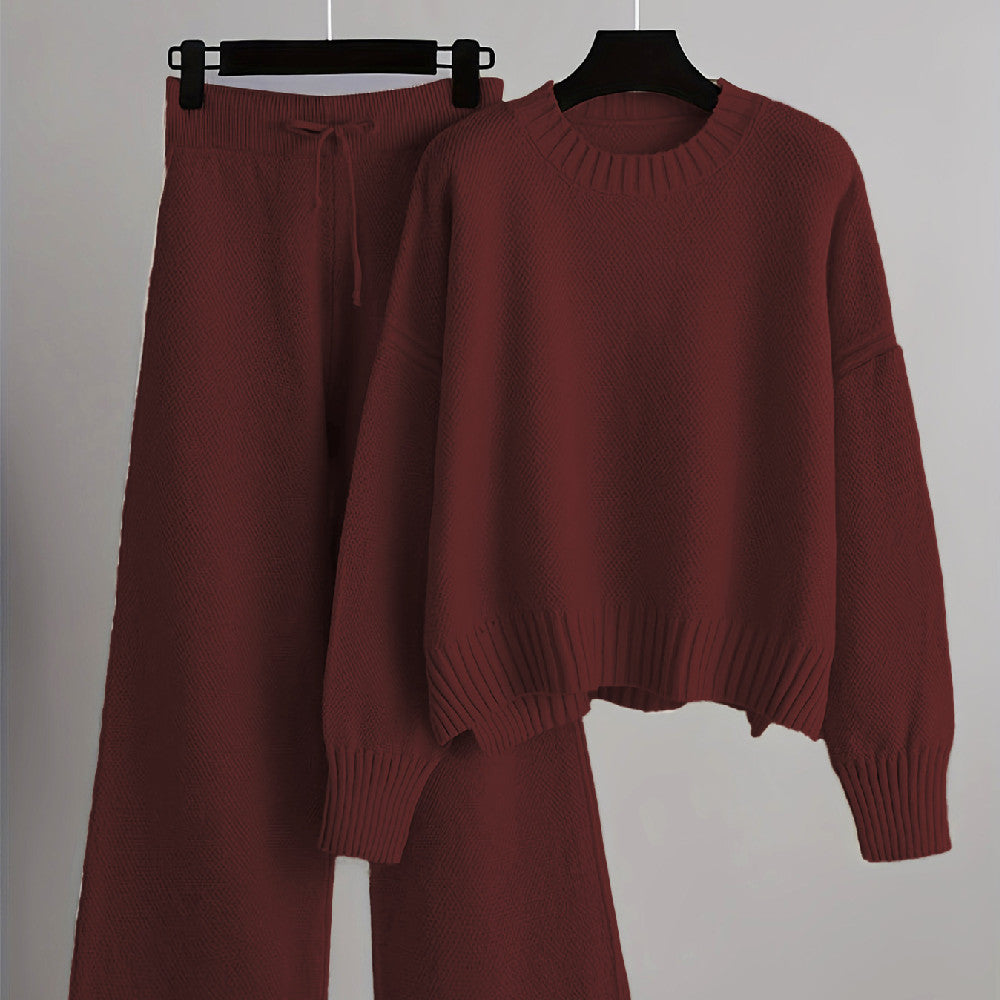Knit Sweater & Pant Set