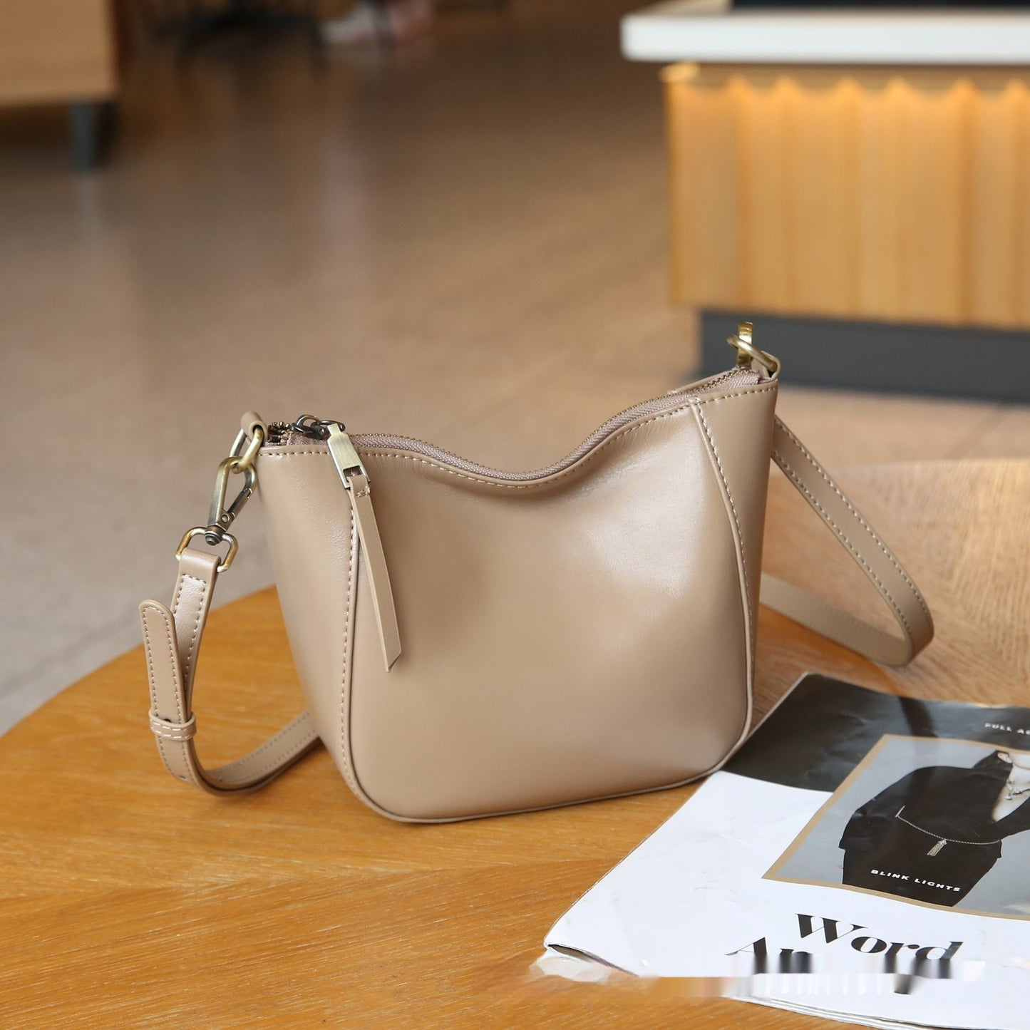 Leather Crossbody Bag