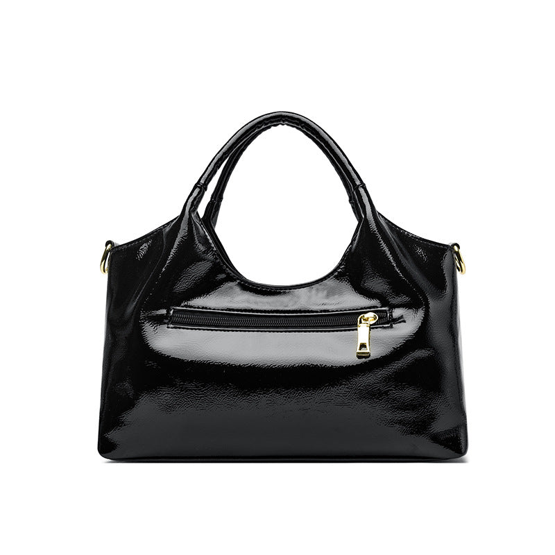 Glossy Leather Bag
