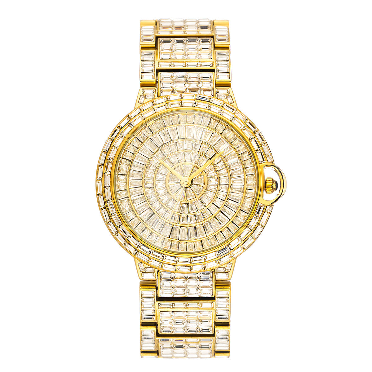 Full Diamond Men's Watch