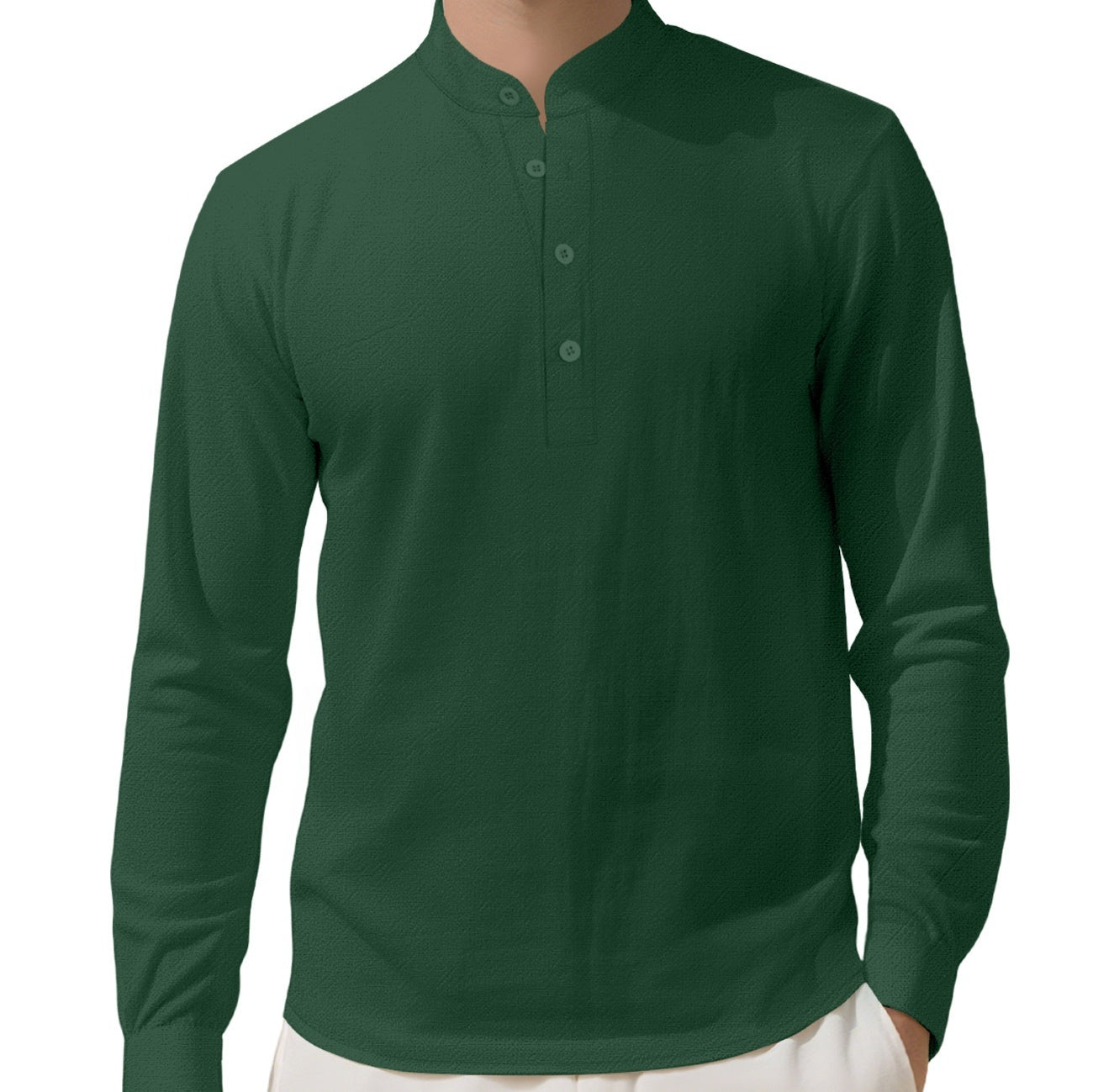 Linen Long Sleeve Shirt