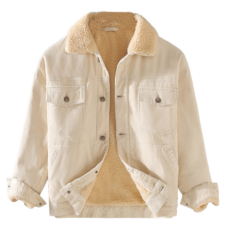 Corduroy Jacket Imitation Lamb