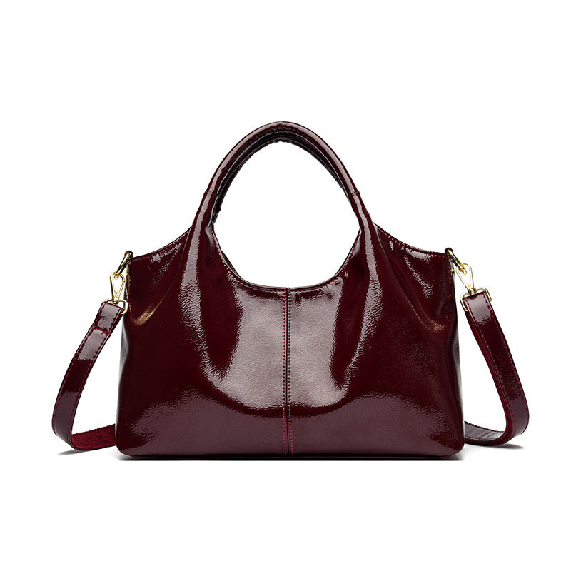 Glossy Leather Bag