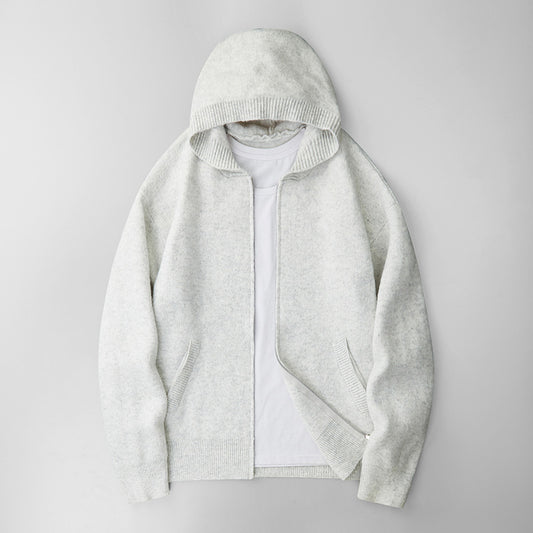 Hood Knitted Sweater