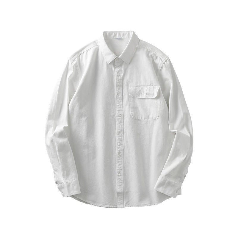Pocketed Cotton Shirt