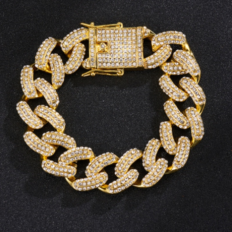 Jewelry Rhinestone Necklace,Bold Chain