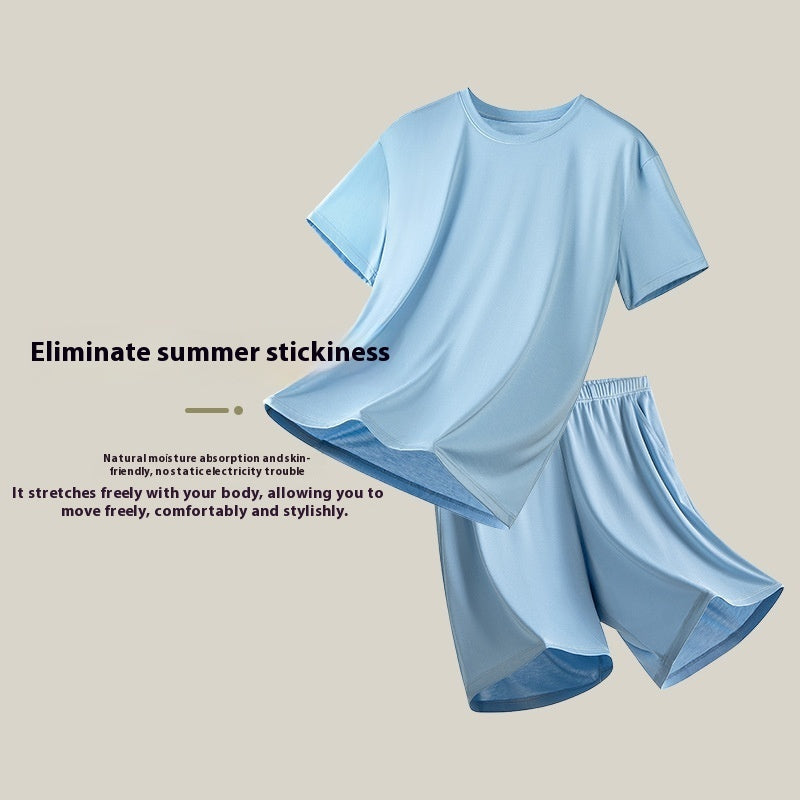 Short Sleeve Short Suit