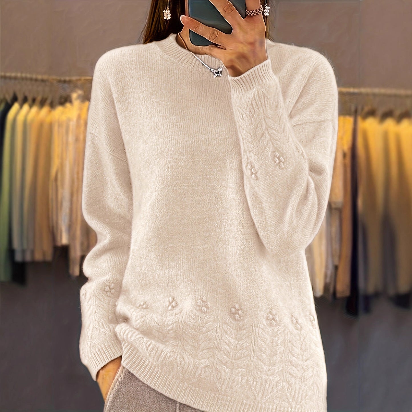 Knitted Casual Top